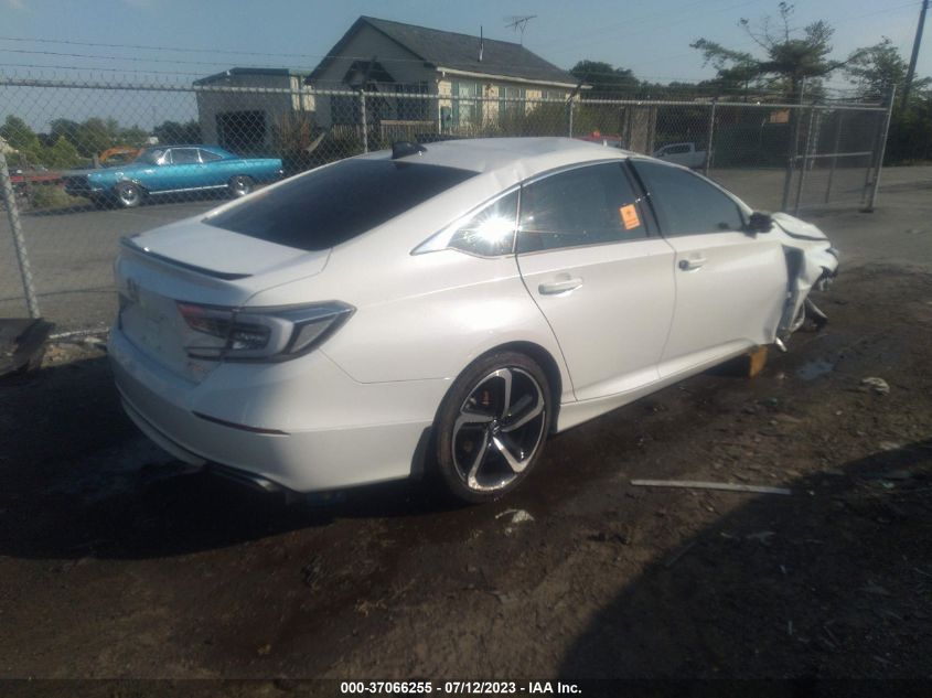 2021 HONDA ACCORD SEDAN SPORT - 1HGCV1F32MA116825