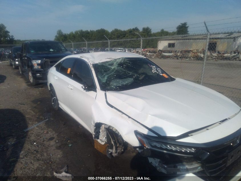 2021 HONDA ACCORD SEDAN SPORT - 1HGCV1F32MA116825
