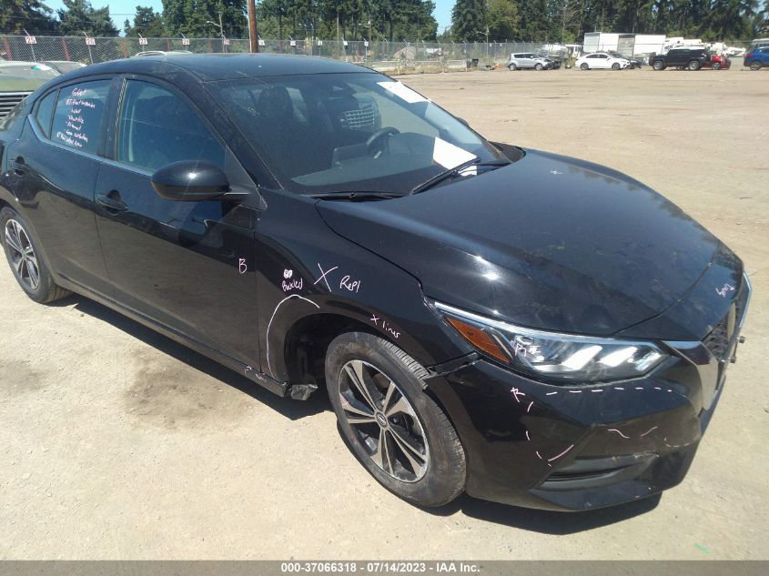 2022 NISSAN SENTRA SV - 3N1AB8CV3NY289878