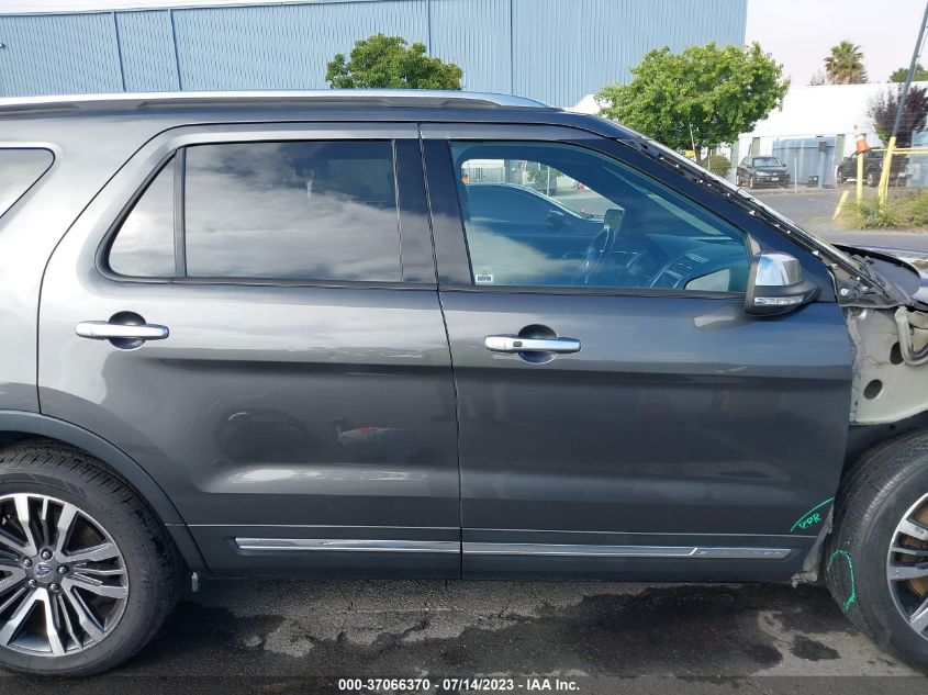 2017 FORD EXPLORER PLATINUM - 1FM5K8HT0HGE00166