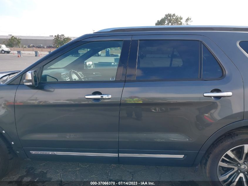 2017 FORD EXPLORER PLATINUM - 1FM5K8HT0HGE00166