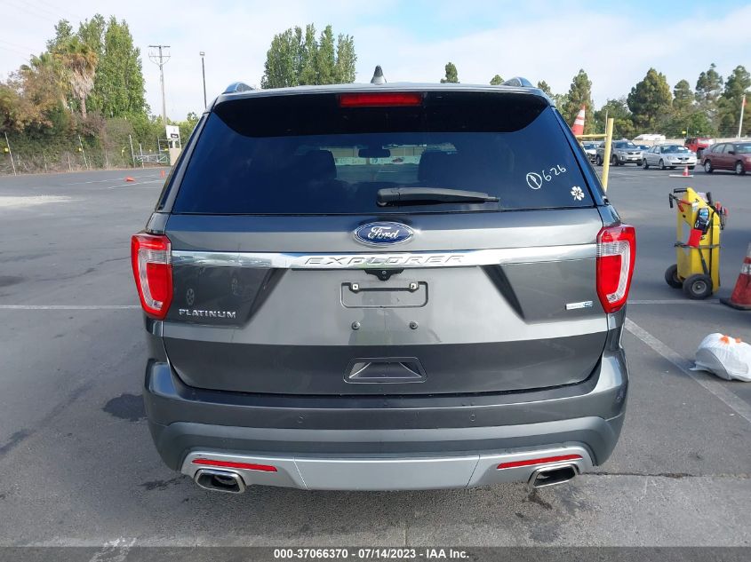 2017 FORD EXPLORER PLATINUM - 1FM5K8HT0HGE00166