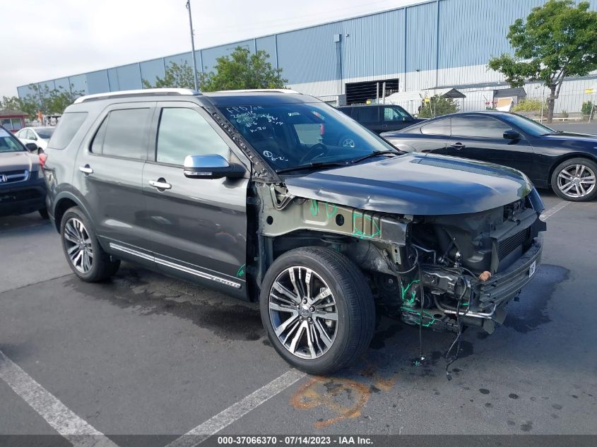 2017 FORD EXPLORER PLATINUM - 1FM5K8HT0HGE00166