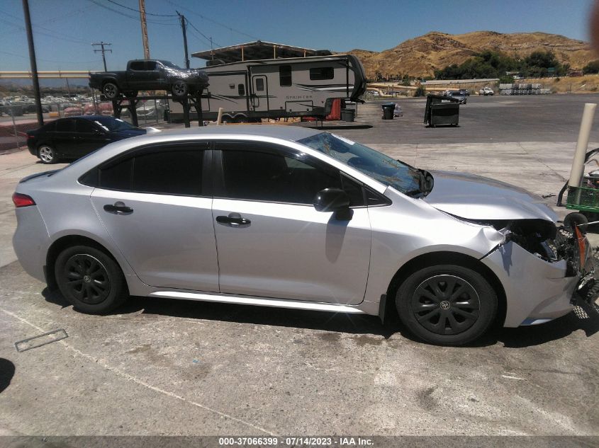 2022 TOYOTA COROLLA HYBRID LE - JTDEAMDE5NJ061507