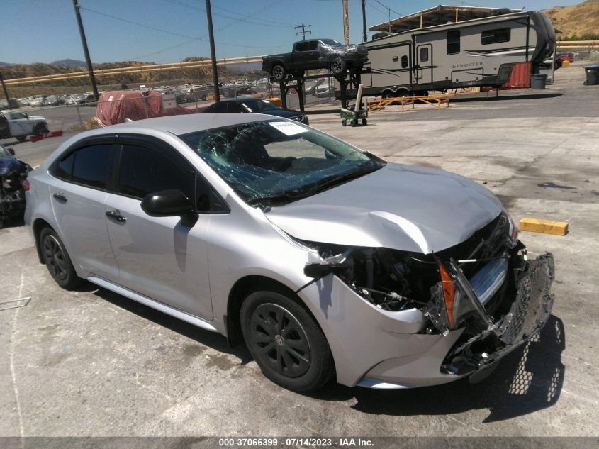 2022 TOYOTA COROLLA HYBRID LE - JTDEAMDE5NJ061507