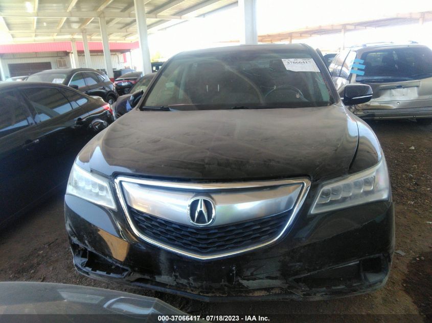 2014 ACURA MDX TECHNOLOGY - 5FRYD4H41EB015295