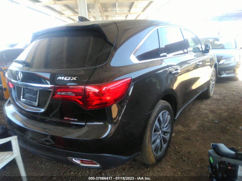 2014 ACURA MDX TECHNOLOGY - 5FRYD4H41EB015295