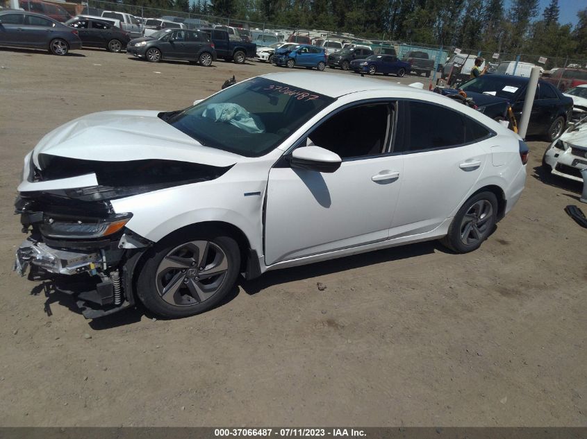 2020 HONDA INSIGHT EX - 19XZE4F57LE000205
