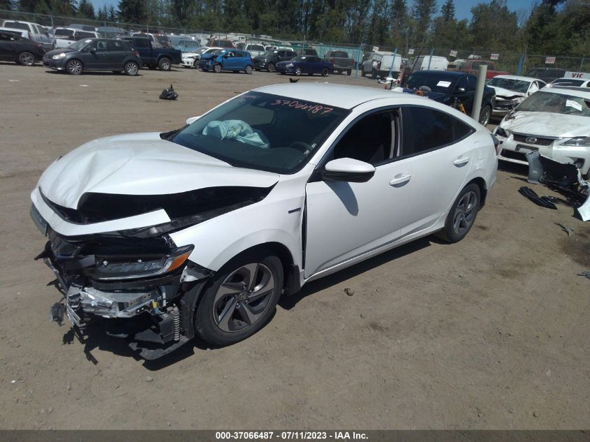 2020 HONDA INSIGHT EX - 19XZE4F57LE000205