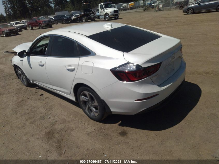 2020 HONDA INSIGHT EX - 19XZE4F57LE000205