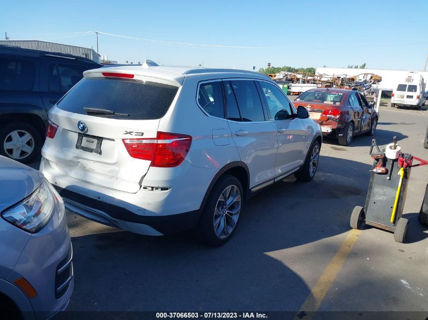 2016 BMW X3 XDRIVE35I - 5UXWX7C53G0S17511