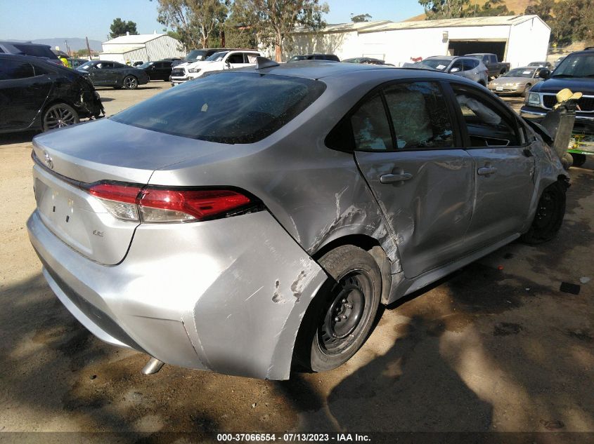 2022 TOYOTA COROLLA LE - JTDEPMAE4NJ205499