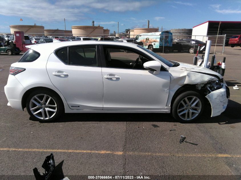 2014 LEXUS CT 200H HYBRID - JTHKD5BH0E2186713