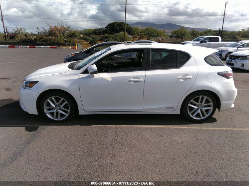 2014 LEXUS CT 200H HYBRID - JTHKD5BH0E2186713