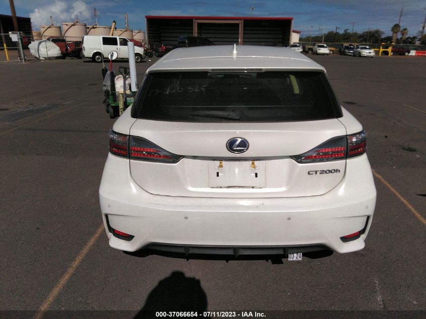 2014 LEXUS CT 200H HYBRID - JTHKD5BH0E2186713