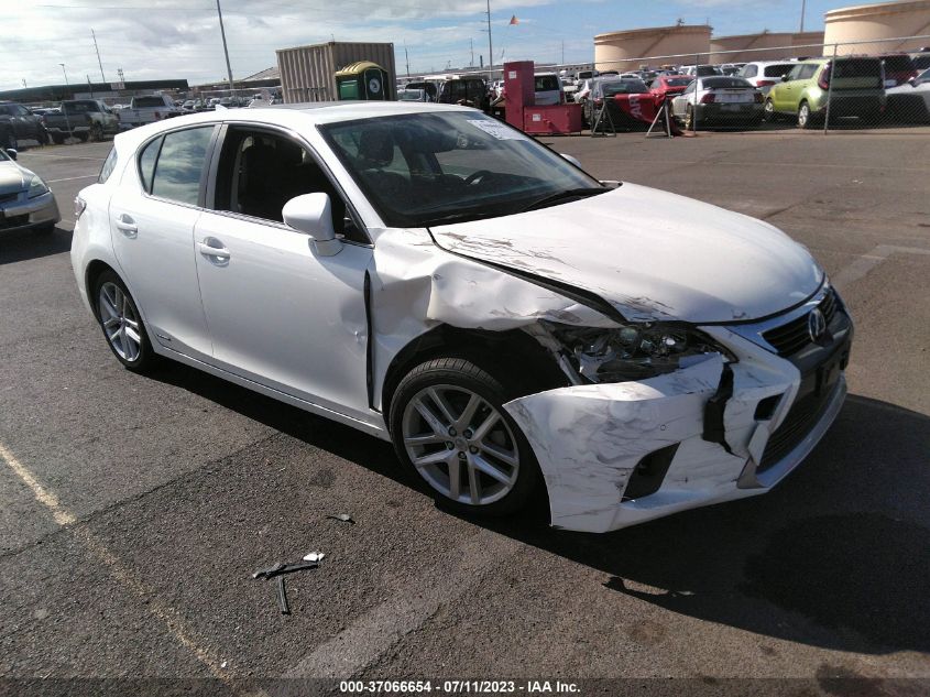 2014 LEXUS CT 200H HYBRID - JTHKD5BH0E2186713