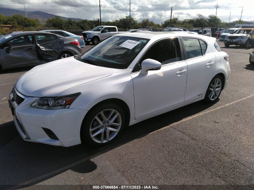 2014 LEXUS CT 200H HYBRID - JTHKD5BH0E2186713