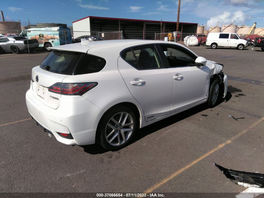 2014 LEXUS CT 200H HYBRID - JTHKD5BH0E2186713