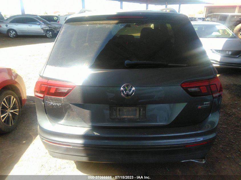 2018 VOLKSWAGEN TIGUAN S - 3VV0B7AXXJM023302