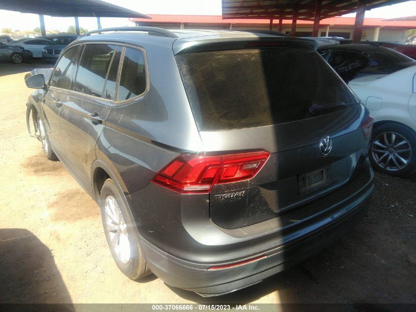 2018 VOLKSWAGEN TIGUAN S - 3VV0B7AXXJM023302