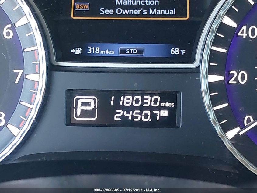 2013 INFINITI JX - 5N1AL0MM7DC304595