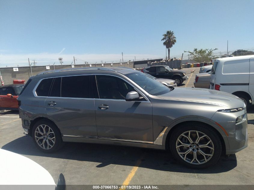 2023 BMW X7 XDRIVE40I - 5UX23EM09P9P74517