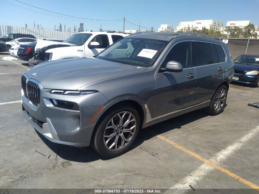 2023 BMW X7 XDRIVE40I - 5UX23EM09P9P74517