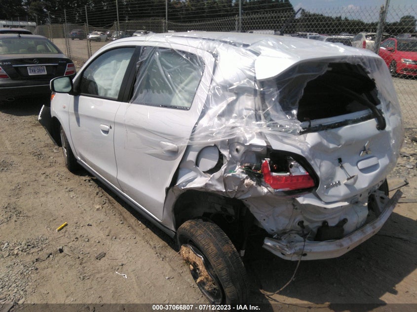 VIN ML32AUHJ6NH002759 2022 MITSUBISHI MIRAGE ES/LE