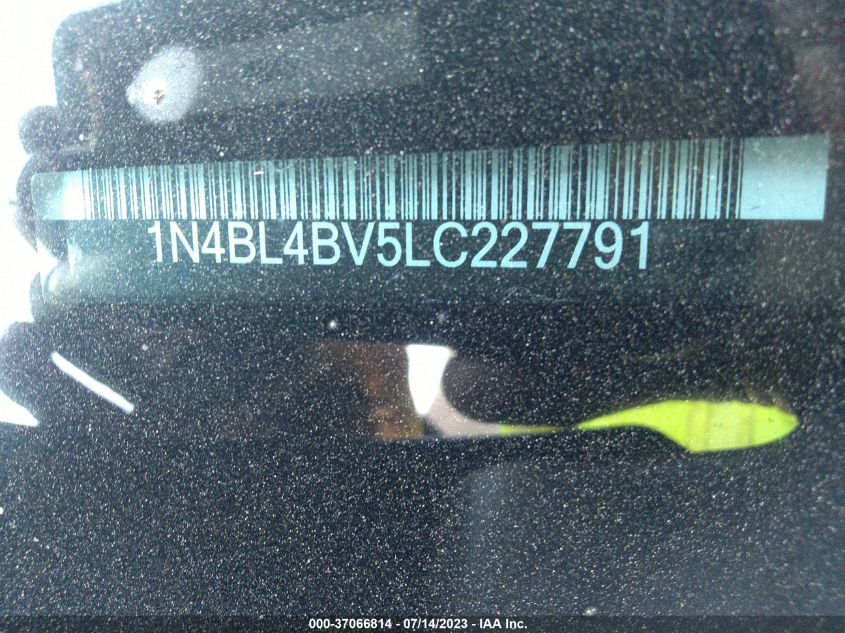2020 NISSAN ALTIMA S - 1N4BL4BV5LC227791