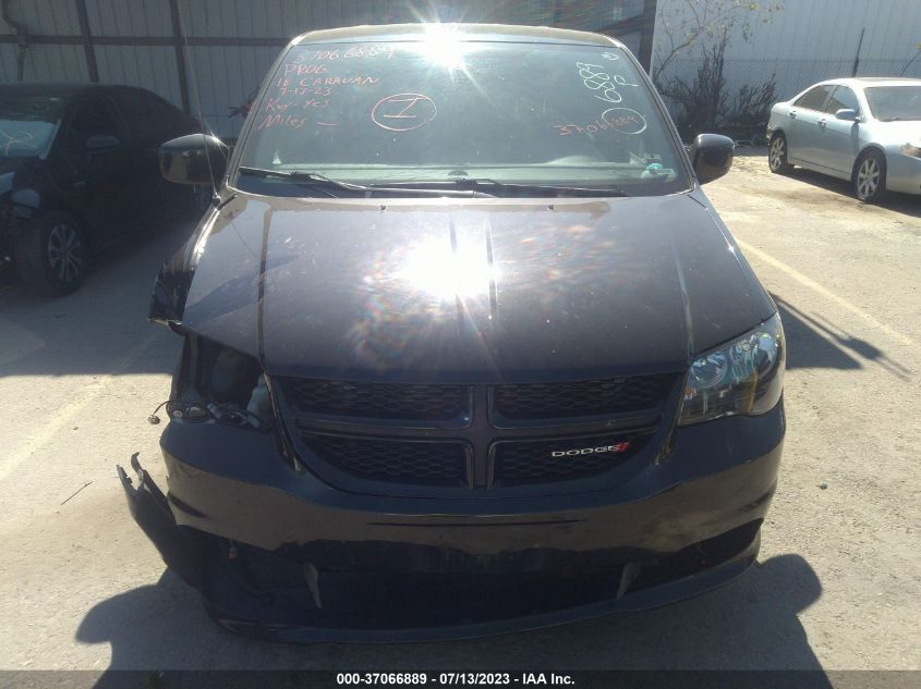 2018 DODGE GRAND CARAVAN SE PLUS - 2C4RDGBG5JR276552