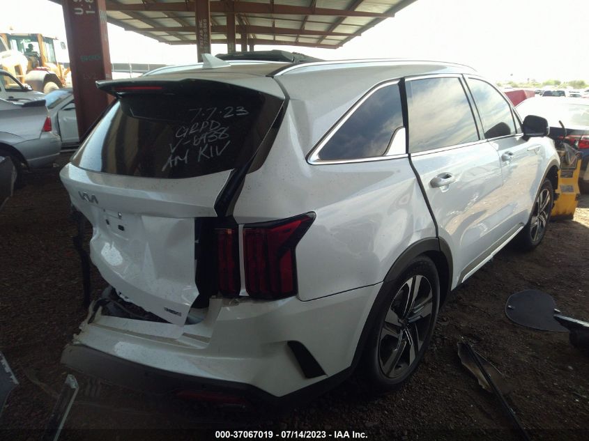 2023 KIA SORENTO HYBRID SX PRESTIGE KNDRMDLG3P5136938