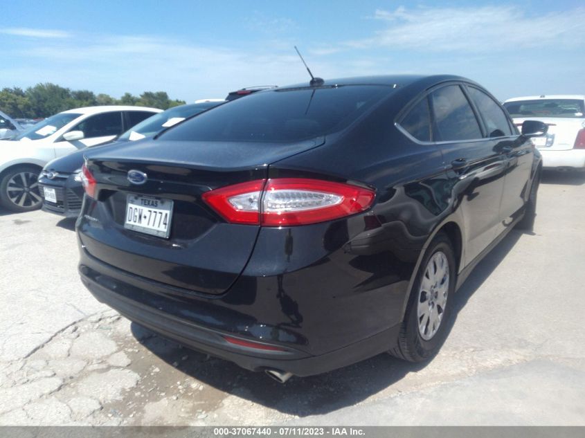 2014 FORD FUSION S - 1FA6P0G75E5389243