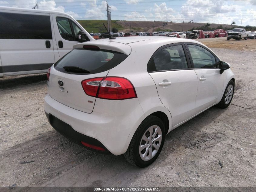 2014 KIA RIO LX - KNADM5A31E6356082