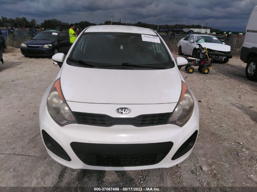 2014 KIA RIO LX - KNADM5A31E6356082