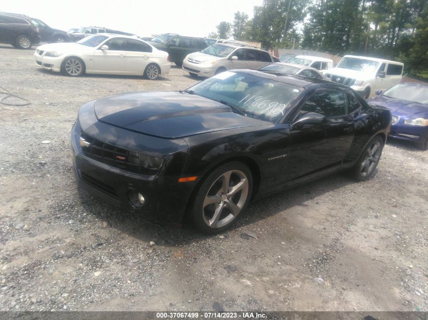 2013 CHEVROLET CAMARO LT - 2G1FB1E35D9118692