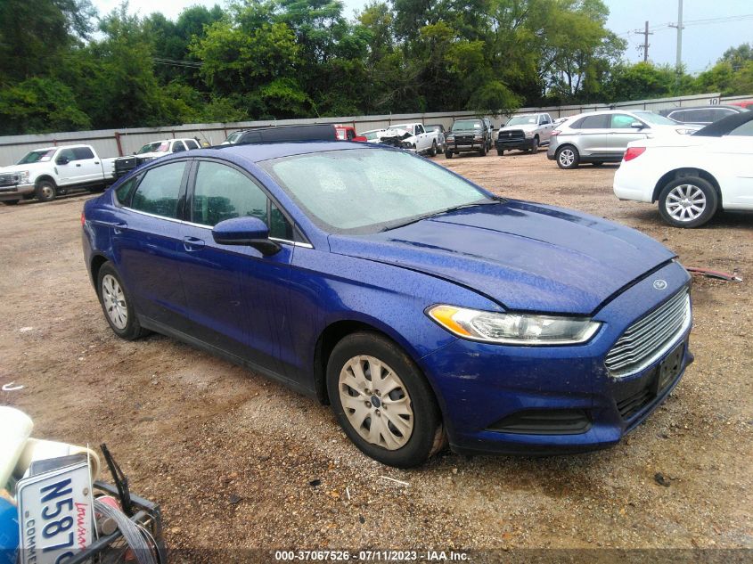 2013 FORD FUSION S - 3FA6P0G78DR156873