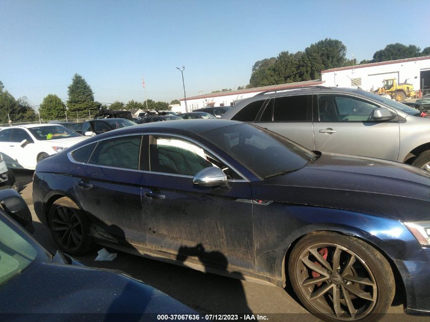 2018 AUDI S5 SPORTBACK PRESTIGE WAUC4CF57JA057553