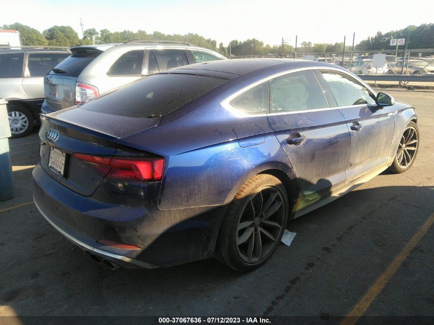 2018 AUDI S5 SPORTBACK PRESTIGE WAUC4CF57JA057553