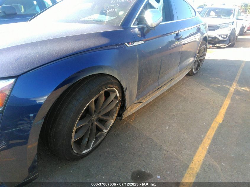 2018 AUDI S5 SPORTBACK PRESTIGE WAUC4CF57JA057553