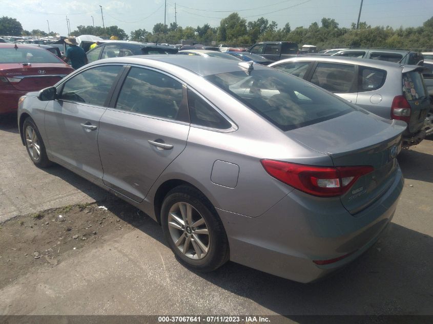 2015 HYUNDAI SONATA 2.4L SE - 5NPE24AF0FH004989