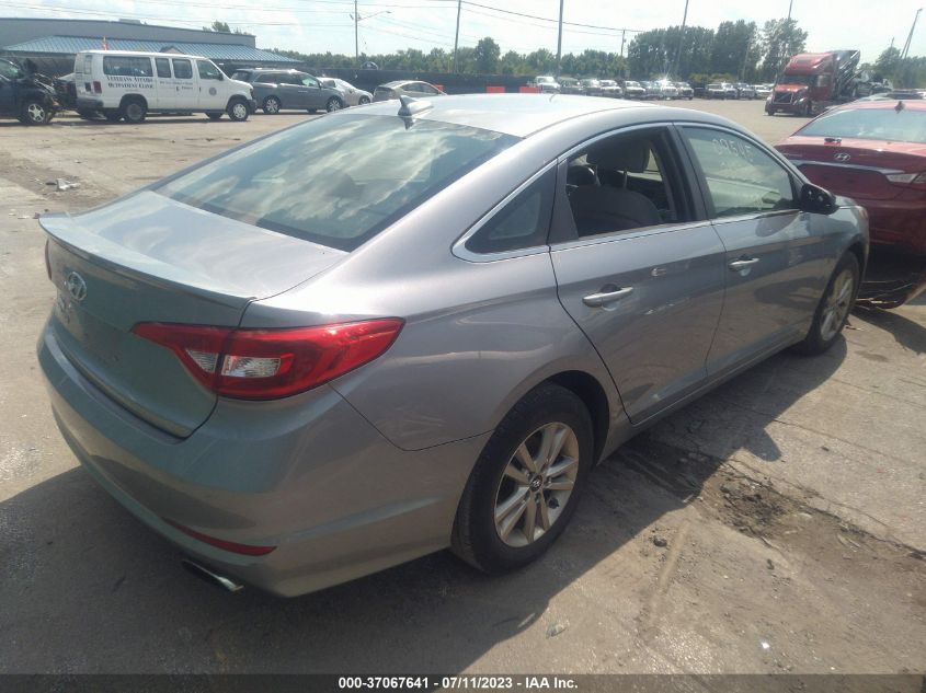 2015 HYUNDAI SONATA 2.4L SE - 5NPE24AF0FH004989