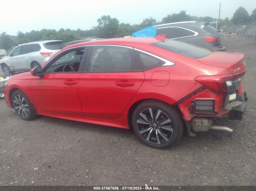 2022 HONDA CIVIC SEDAN EX - 2HGFE1F70NH304200