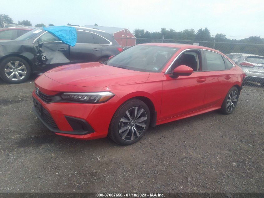 2022 HONDA CIVIC SEDAN EX - 2HGFE1F70NH304200