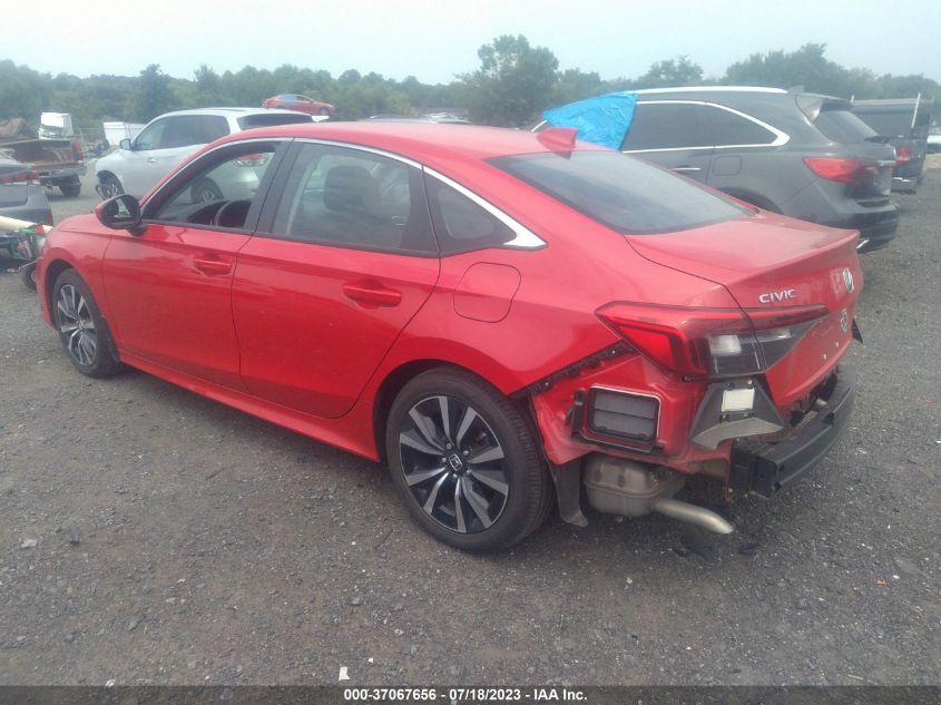 2022 HONDA CIVIC SEDAN EX - 2HGFE1F70NH304200