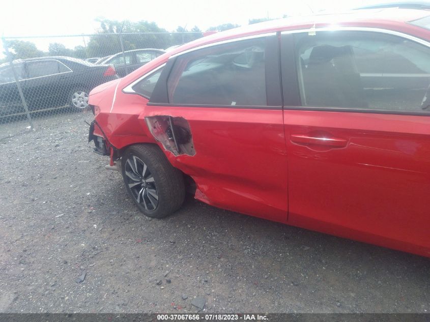 2022 HONDA CIVIC SEDAN EX - 2HGFE1F70NH304200