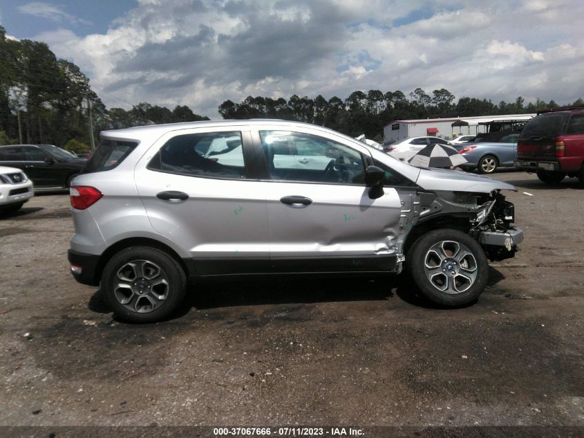 2021 FORD ECOSPORT S - MAJ3S2FE6MC407076