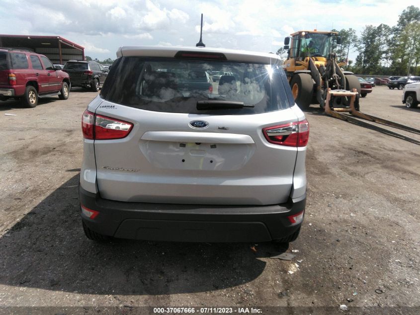 2021 FORD ECOSPORT S - MAJ3S2FE6MC407076