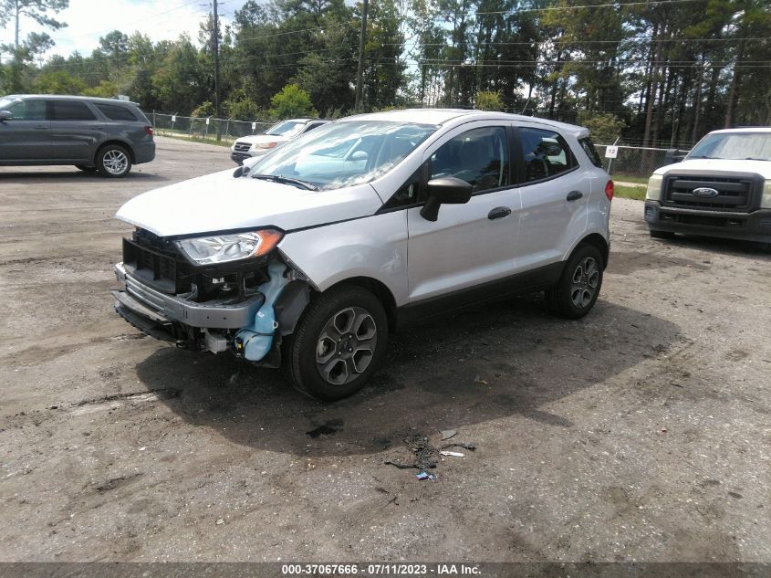 2021 FORD ECOSPORT S - MAJ3S2FE6MC407076