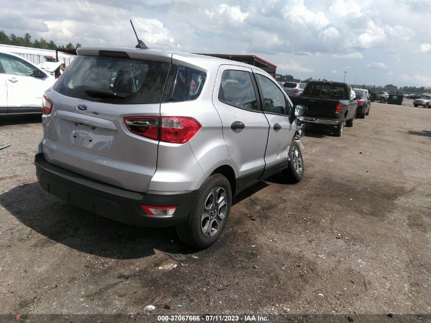 2021 FORD ECOSPORT S - MAJ3S2FE6MC407076