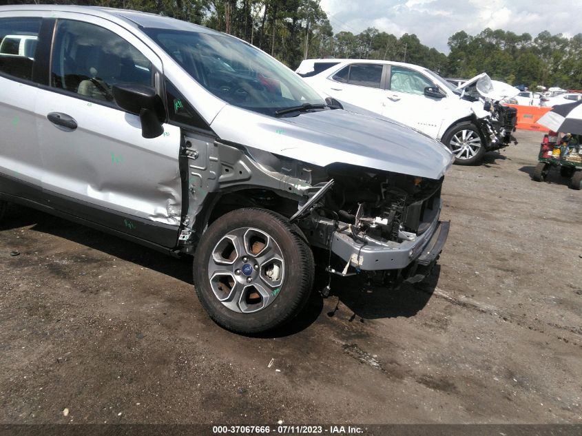2021 FORD ECOSPORT S - MAJ3S2FE6MC407076